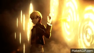 Gilgamesh Fate Stay Night Gif I m sorry the coloring isn t that great ...