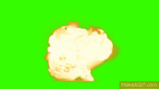 real great explosion - free green screen on Make a GIF.