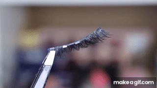 Como Aplicar Pestanas Magnéticas | PASO A PASO on Make a GIF