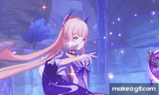 sangonomiya kokomi on Make a GIF