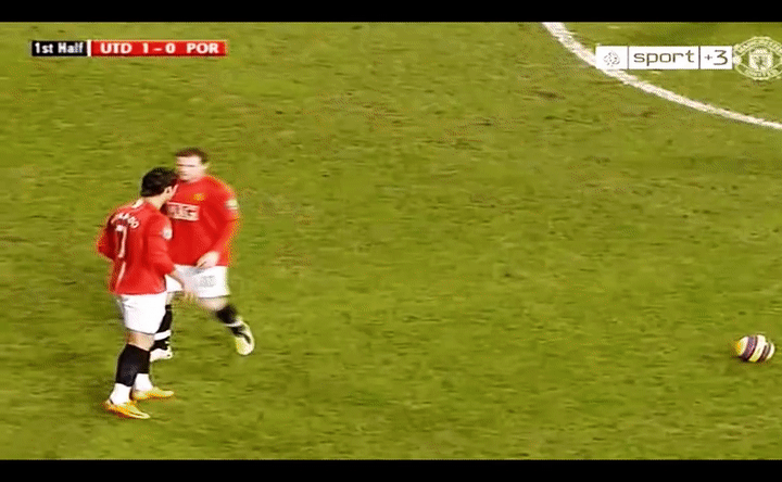 Cristiano Ronaldo vs Portsmouth Rocket Free kick by CR7 on Make a GIF