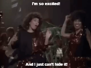 The Pointer Sisters - I&#39;m So Excited on Make a GIF