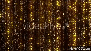 Gold Particles Glitter Glamour Lights Motion Graphic Animation Video  Background Backdrop on Make a GIF