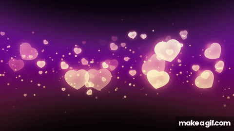 Hearts Love background HD Video for Wedding Animation on Make a GIF