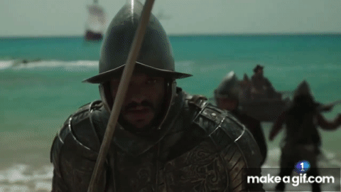 Conquistadores españoles vs indígenas on Make a GIF