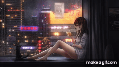 Rain-anime GIFs - Get the best GIF on GIPHY
