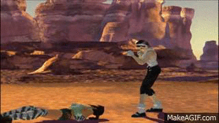 Jun Tekken 2 Win Pose on Make a GIF