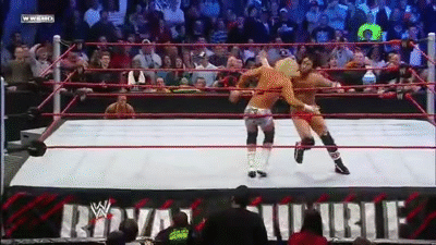 100 Greatest Royal Rumble Eliminations on Make a GIF