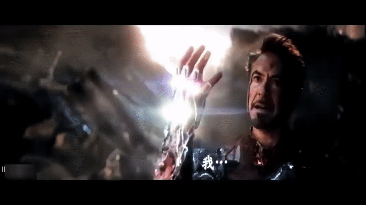 Iron Man Snap His Finger Kill Thanos Avanger Endgame 19 Hd On Make A Gif