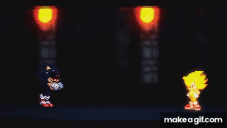 Sonic.exe vs Fleetway Sonic.mp4 on Make a GIF
