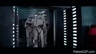 Star Wars Episode IV - Storm Trooper Head Bump on Make a GIF