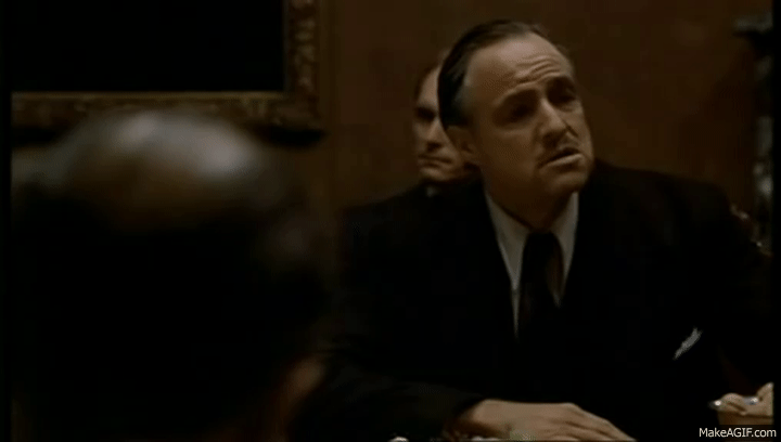 Godfather-Meeting of the five families on Make a GIF