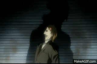 Death Note - Kira briga com L (Dublado) on Make a GIF