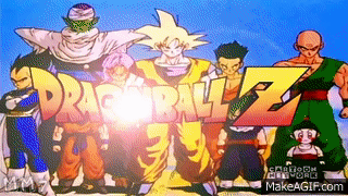 Dragon Ball Z Opening Theme Song Rock the Dragon 720p HD)  on Make a  GIF
