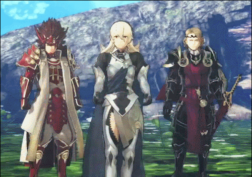 phlavours:Female Corrin in Fire Emblem Warriors on Make a GIF