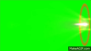 Green Screen effect ] Energy ray Anime style on Make a GIF