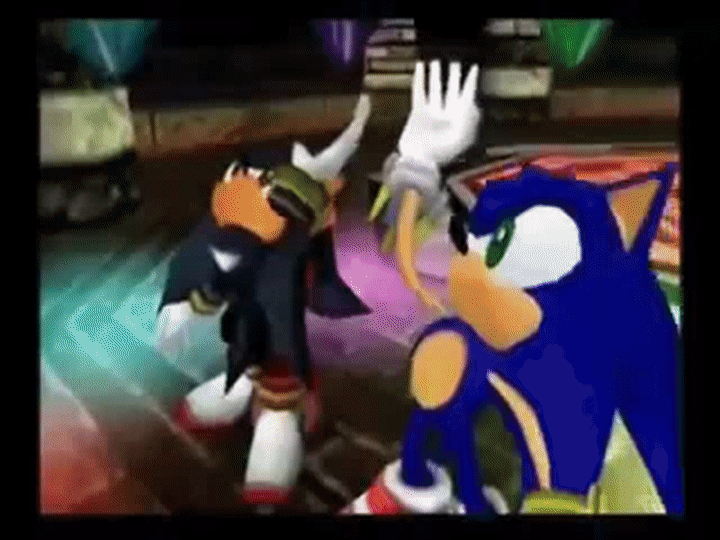 Super Sonic Transformation on Make a GIF