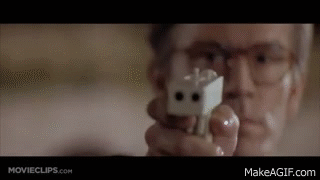 In the Line of Fire (6/8) Movie CLIP - Blocking the Bullet (1993) HD on  Make a GIF
