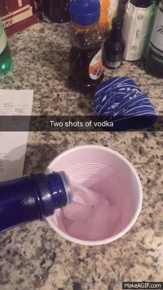 Two Shots Vodka GIF - Two Shots Vodka Alcohol - Discover & Share GIFs