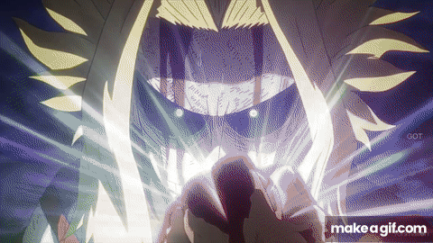 All Might Relieved A Dark Secret To All For One On Make A Gif