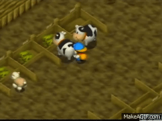 Harvest Moon 64 - Nintendo 64 (N64) on Make a GIF