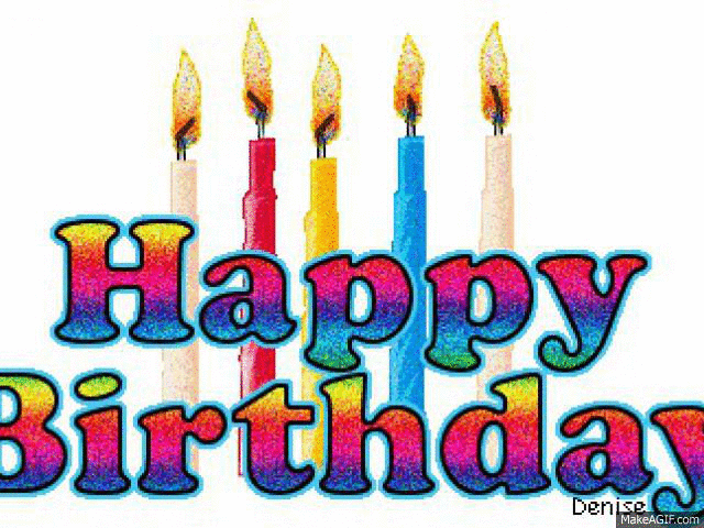 Happy birthday gif animiert