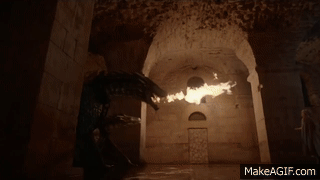 Game Of Thrones S05E01 - Epic Dragon Scene (Daenery's Confronts Viserion & Rhaegal)