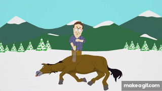 South Park - Jared Beating a dead horse on Make a GIF