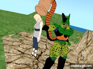 Cell Absorbs Tsunade on Make a GIF Cell Absorbs Tsunade on Make a GIF