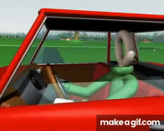 Car accident 3D animation on Make a GIF