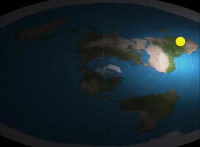 Night And Day In The Flat Earth Model On Make A Gif