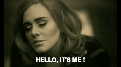 Adele - Hello on Make a GIF