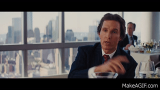 Wolf Of Wallstreet Matthew McConaughey [FULL SCENE] on Make a GIF