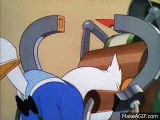 Donald Duck Strap Yourself In on Make a GIF