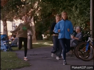 Phoebe running style on Make a GIF