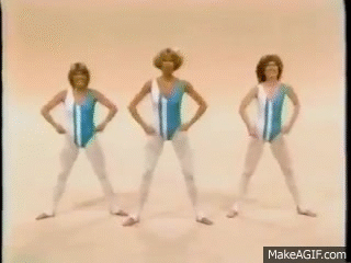 TV Carnage - Shape Up With Jazzercise on Make a GIF