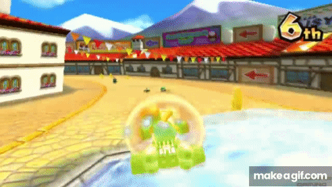Evolution Of Items In Mario Kart 1992 17 On Make A Gif