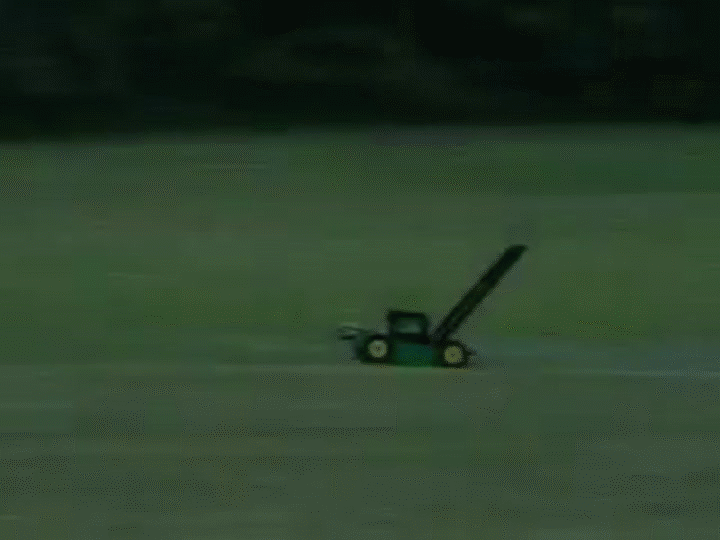 Flying Lawnmower on Make a GIF.