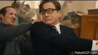 Kingsman - Church Massacre Scene 2 on Make a GIF
