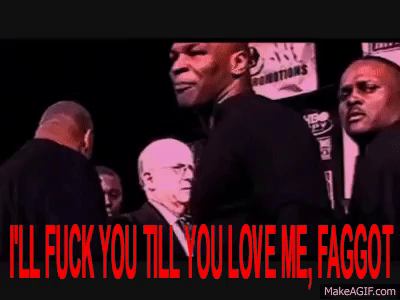 Mike Tyson Getting Angry "I'll fuck you till you love me, ...