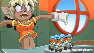 Tail Concerto - Fanimation】 Waffle! on Make a GIF