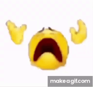 Emoji desapareciendo on Make a GIF