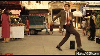 Mr.Bean's Holiday (Dance Scene) HD on Make a GIF