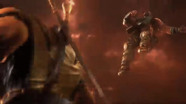 mortal kombat kratos vs scorpion