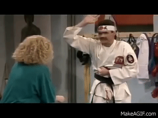 Jim Carrey-Karate Instructor (Very Funny) on Make a GIF