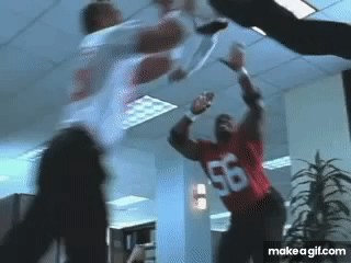 Terry Tate Office Linebacker - Draft Day on Make a GIF