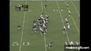 How the NFL's magic yellow line works on Make a GIF