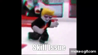 Skill Issue Roblox GIF - Skill Issue Roblox Roblox Da Hood