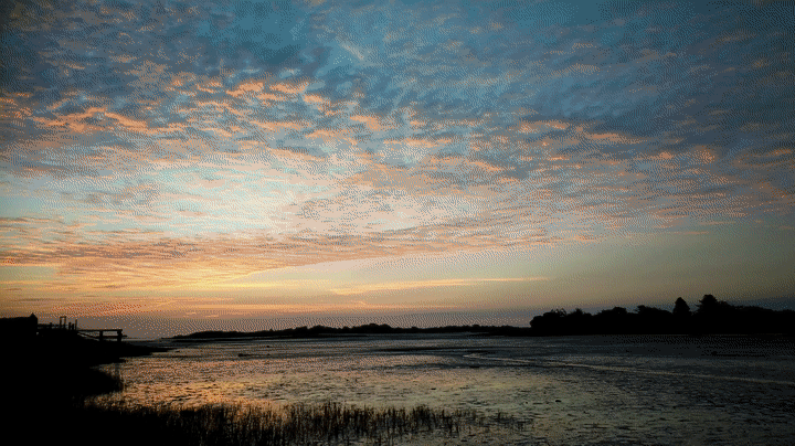 Monday Cape Porpoise, Maine Sunrise Timelapse