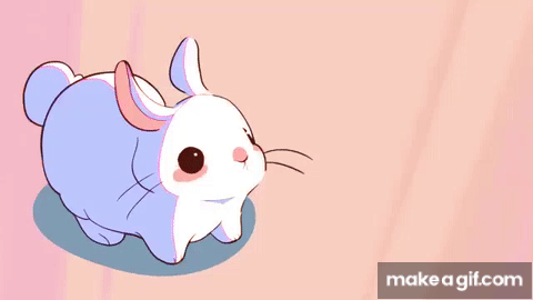 Pink Anime Bunny Girl GIF | GIFDB.com